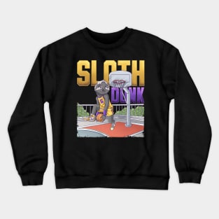 Sloth Dunk Crewneck Sweatshirt